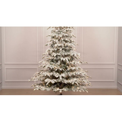 90' Lighted Fir Christmas Tree