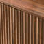 Armoire d'appoint Mid-Century moderne 34 po avec 2 portes cannelées-201369789