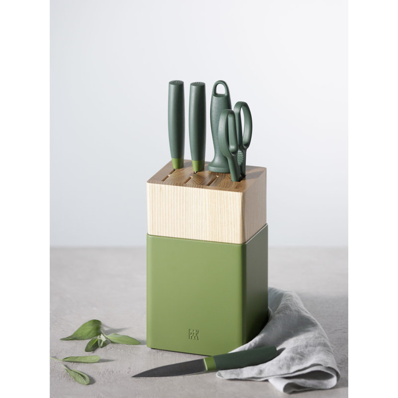 Ensemble de couteaux 6 pièces Zwilling Now S, Vert lime