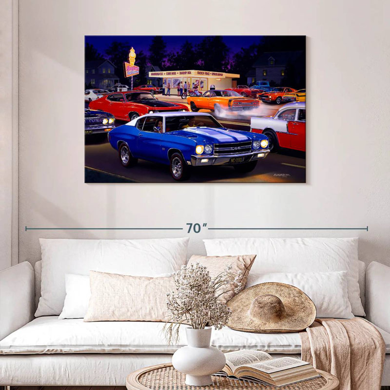 Mehar Fast Fred's, 30" H x 45" W