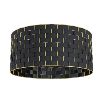 Fizzah Fabric Flush Mount
