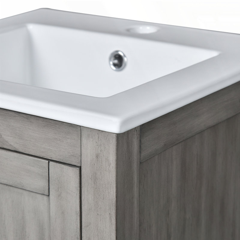 Meuble-lavabo 16 po