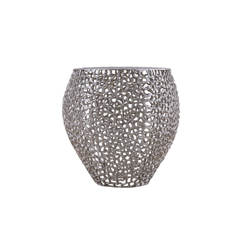 Katsumasa End Table, Silver