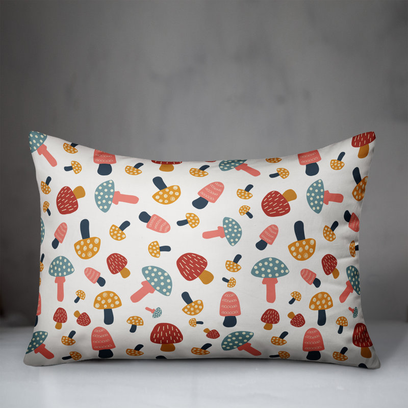  Housse et insert de coussin mignon Cute Mushroom