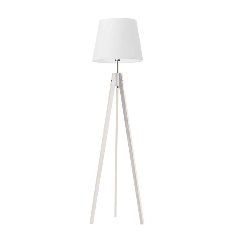 Bert 149cm Tripod Floor Lamp, White, White