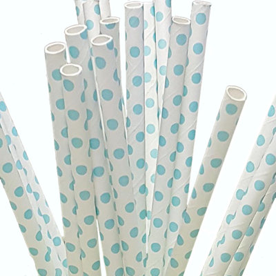 Disposable Paper Birthday Straws