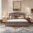 Detarius Solid Wood Camelback Platform Bed-1599799158-1599798997