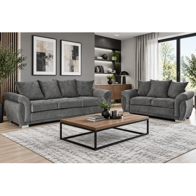 Nolasco 2 Piece Standard Living Room Set