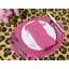 Eloise Pink Oval Linen Placemat