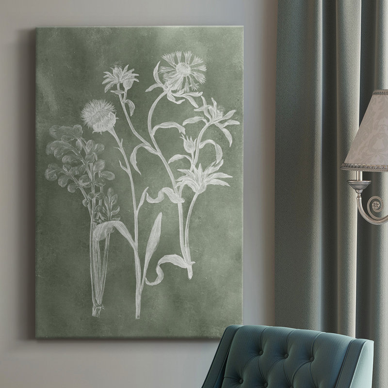 Toile tendue avec châssis Sage Impressions II - prête à être accrochée, L 24 po x H 36 po