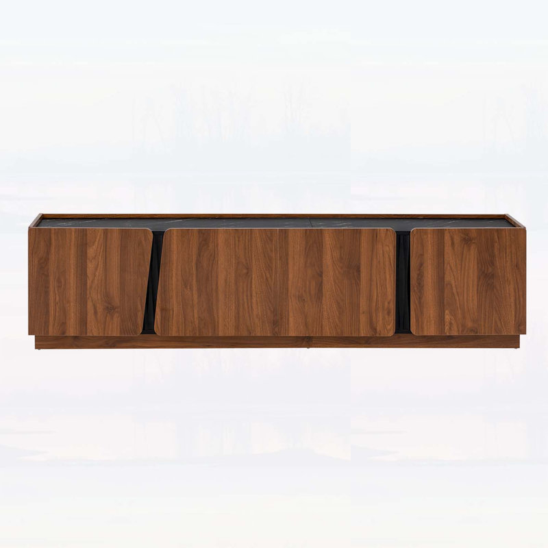 Console moderne avec tablettes intérieures réglables, Tigre