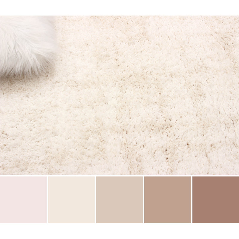 Bliss Ivory Rug, Rectangle 5' x 8'