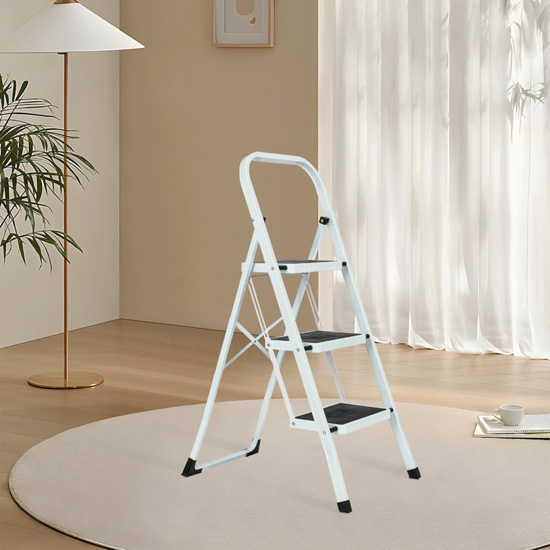 3 - Step Steel Folding Step Ladder