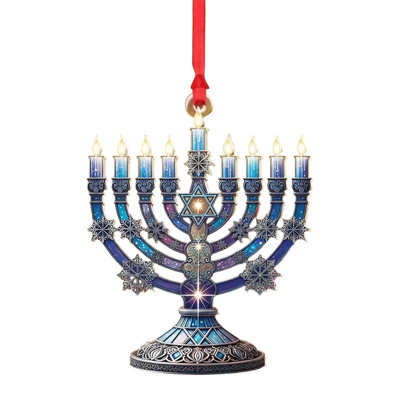 Hanukkah Menorahs Ornament