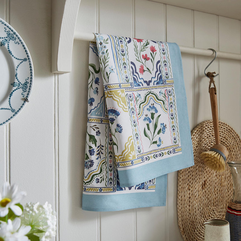 Floral Tea Towel Kitchen Towel