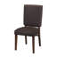 Ensemble de chaises de salle à manger en tissu 2 pièces