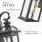Waterproof Outdoor Wall Lantern (Bulbs not Included)-1875199183
