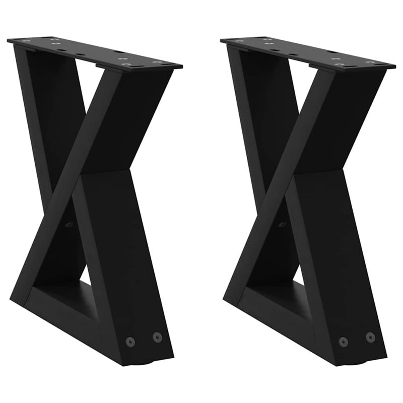 Table Leg, Black, 31.3cm H x 30cm W