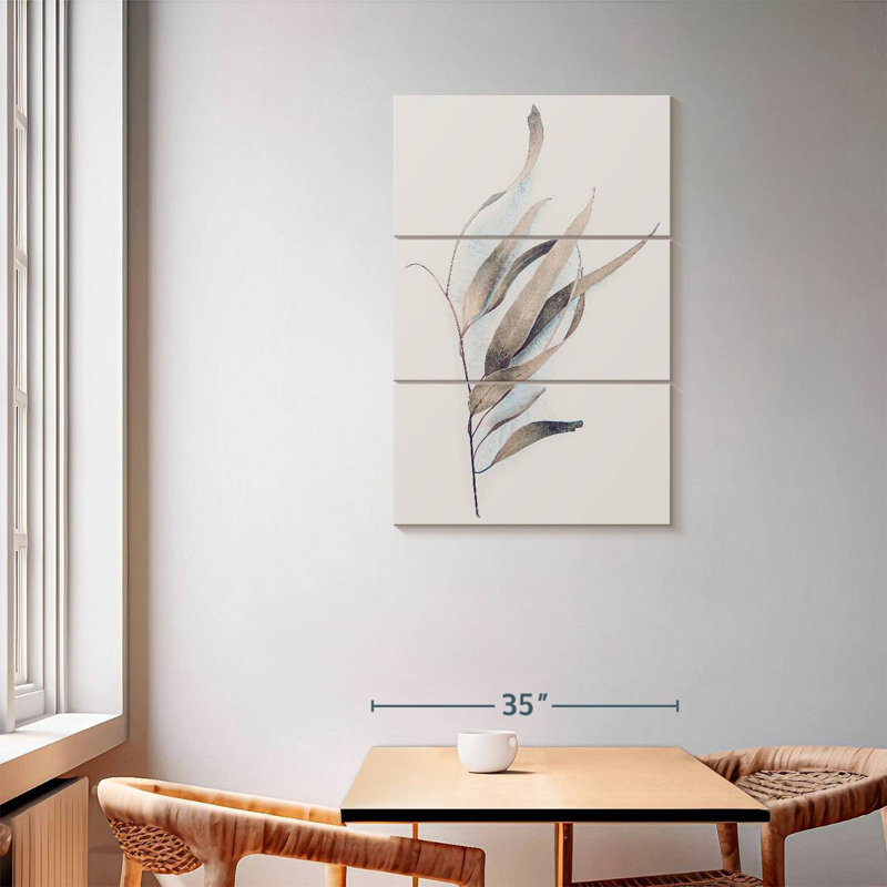Gum Leaves II, H 57 po x l 36 po