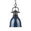 Luminaire suspendu 1 lumière avec chaîne Cajoux-107150048-107150057-107150051