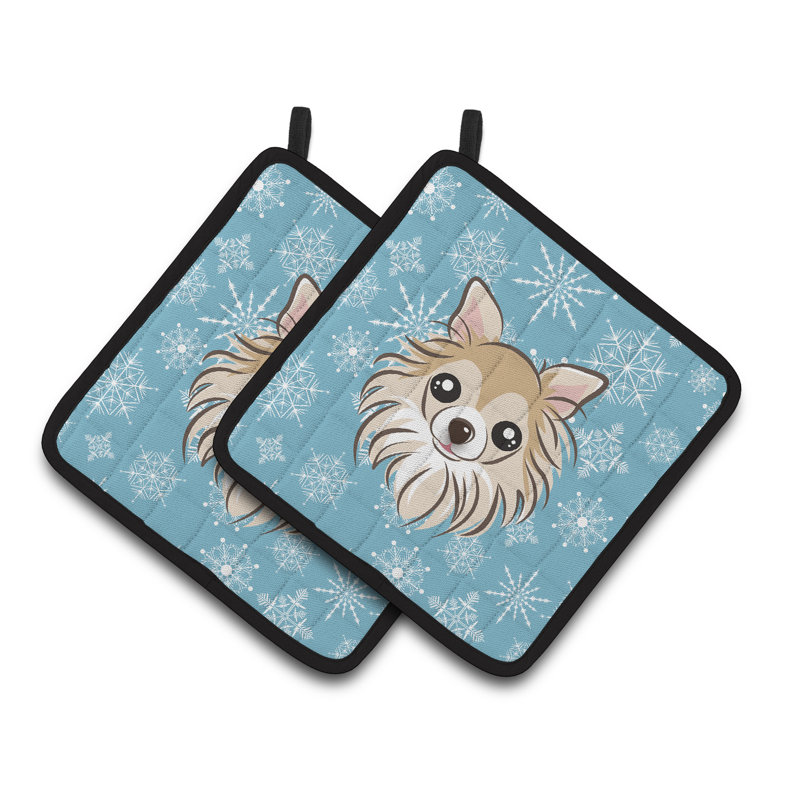 The Holiday Aisle® Ashlynn Polyester Potholder Set