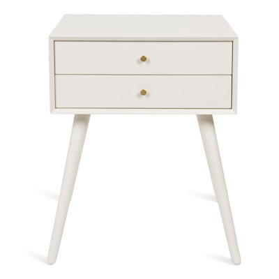 Table de chevet 2 tiroirs Ottman