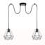 Prestynne 2 - Light Black Cluster Pendant