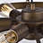 Amold 6 - Light Dimmable Sputnik Sphere Chandelier
