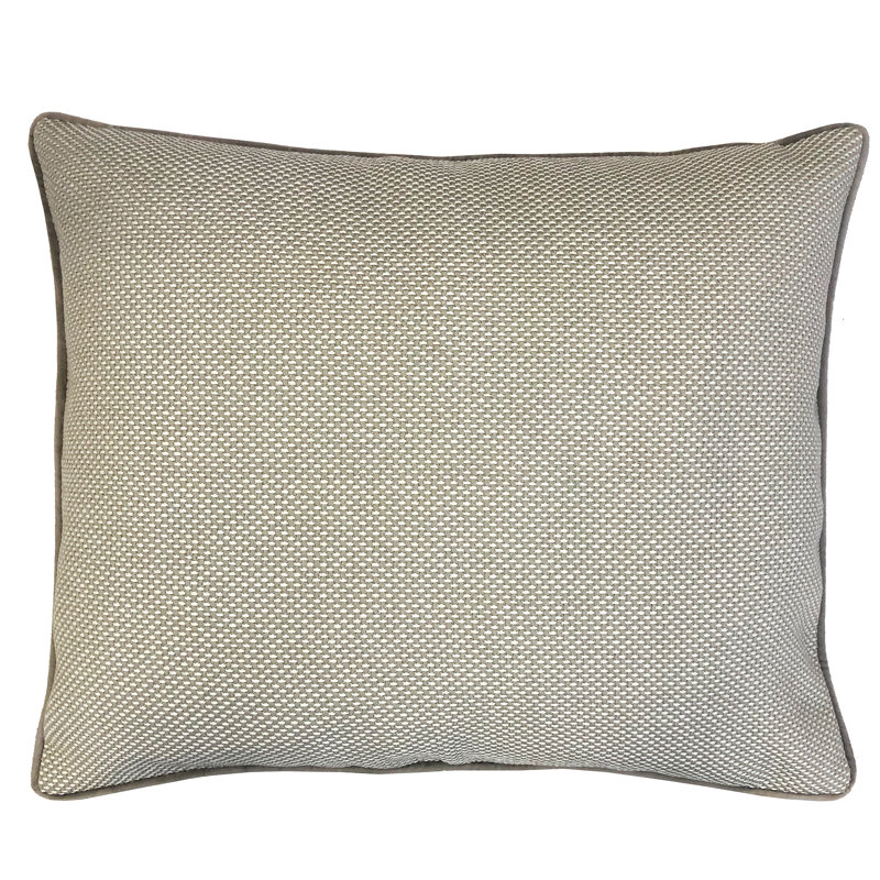 Marino Lumbar Pillow Cover & Insert, Natural