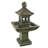Resin Sacred Space Pagoda Illuminated Garden Fountain with LED Light