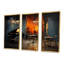 Rétro Sonate pour piano dans Jazz Cafe II - musique Jazz Art mural-1804295778-1804295709