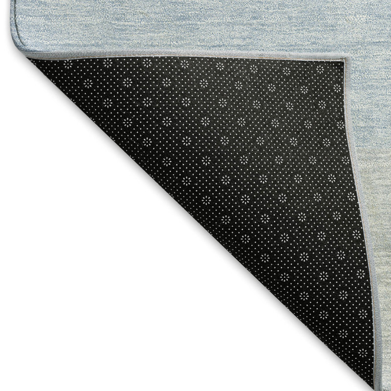 Premium Machine Washable Prisco Blue Rug, Rectangle 10' x 14'