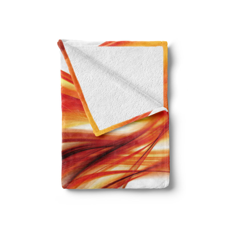 Hand Woven Throw Blanket, 70" W x 90" L