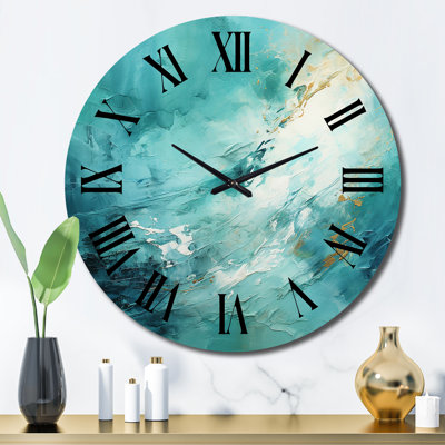 Cleetus Metal Wall Clock