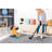 Non-Shedding Area Rug In /Grey - 6X9 For Entryway, Nursery, Dorm Room Stylish Living Stain-395934857