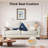 70" Velvet Loveseat Sofa, Mid Century Modern Couch with Storage Bag-1041954812