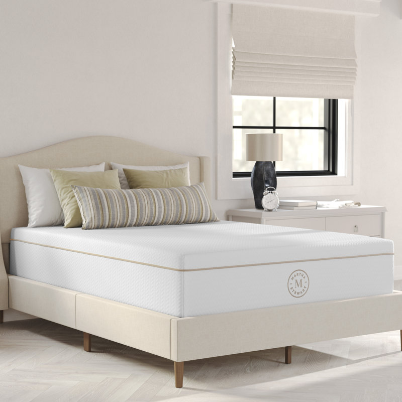 Martha Stewart Sleepcomplete Premium Medium-Plush Dual-Action Cooling Memory Foam Mattress In A Box, Full