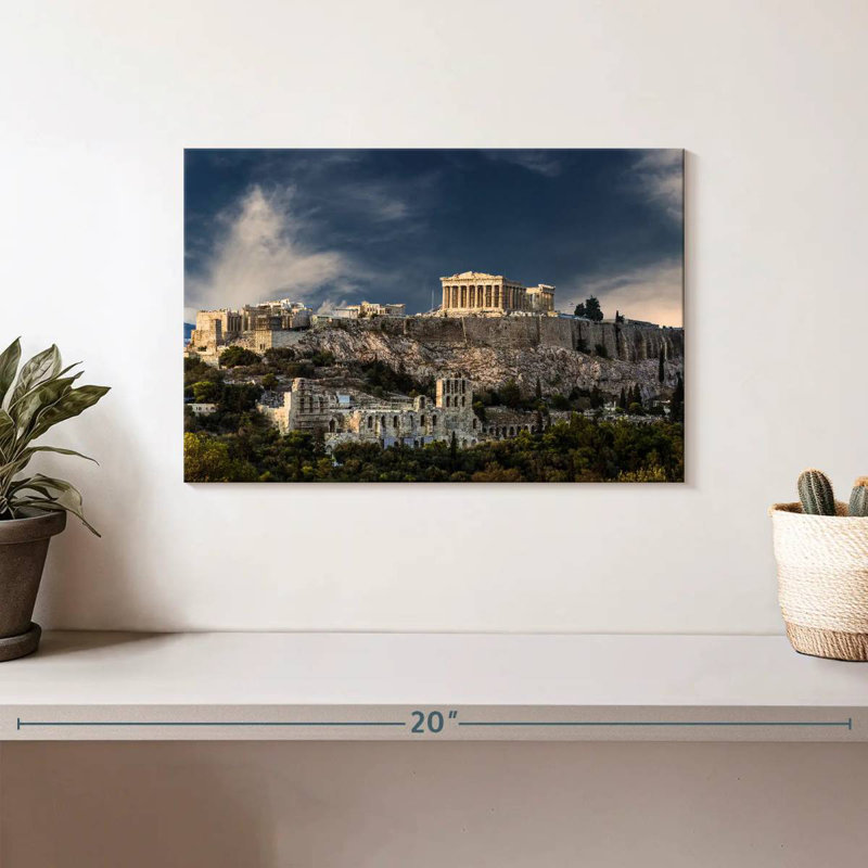 Acropole Nicci Athènes, H 8 po x l 12 po