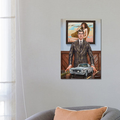 Day In The Studio. The Woman. by Sunflowerman - Gallery-Wrapped Canvas Giclée on Canvas