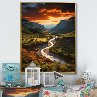 «Beilul Texas Sunset Ultra-Large Angle Landscape Ii», art mural Texas