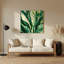 Aquarelle botanique 41, art mural vert en métal-1973141845