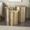 Ensemble de tables d'appoint en métal Mulvey