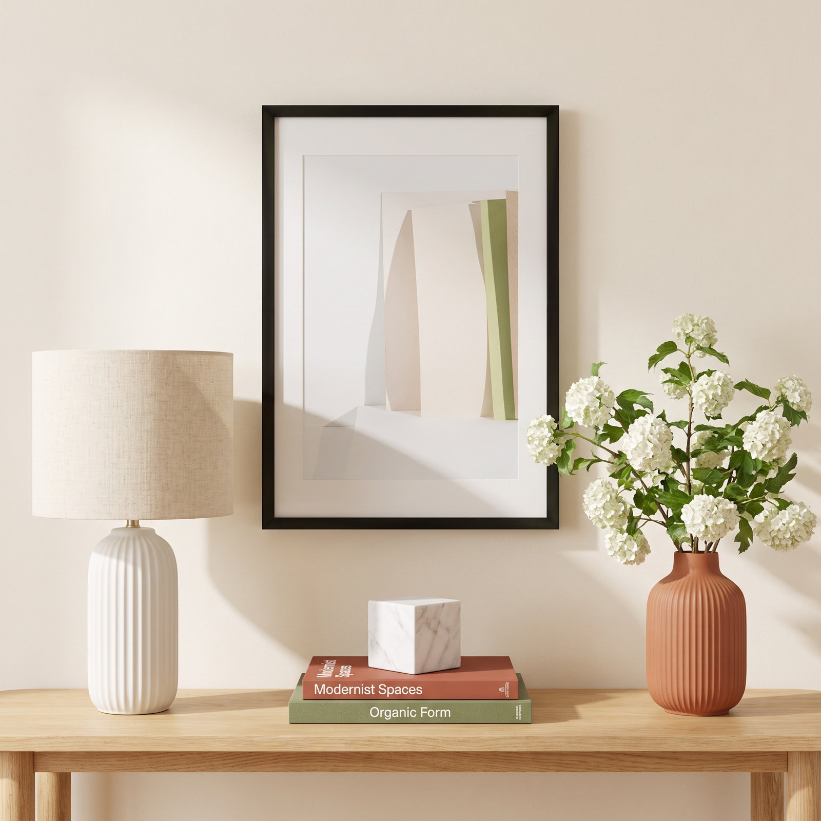 Lucie "Clean Slate as an Object 1" Print, 20" H x 14" W x 1.25" D, Black