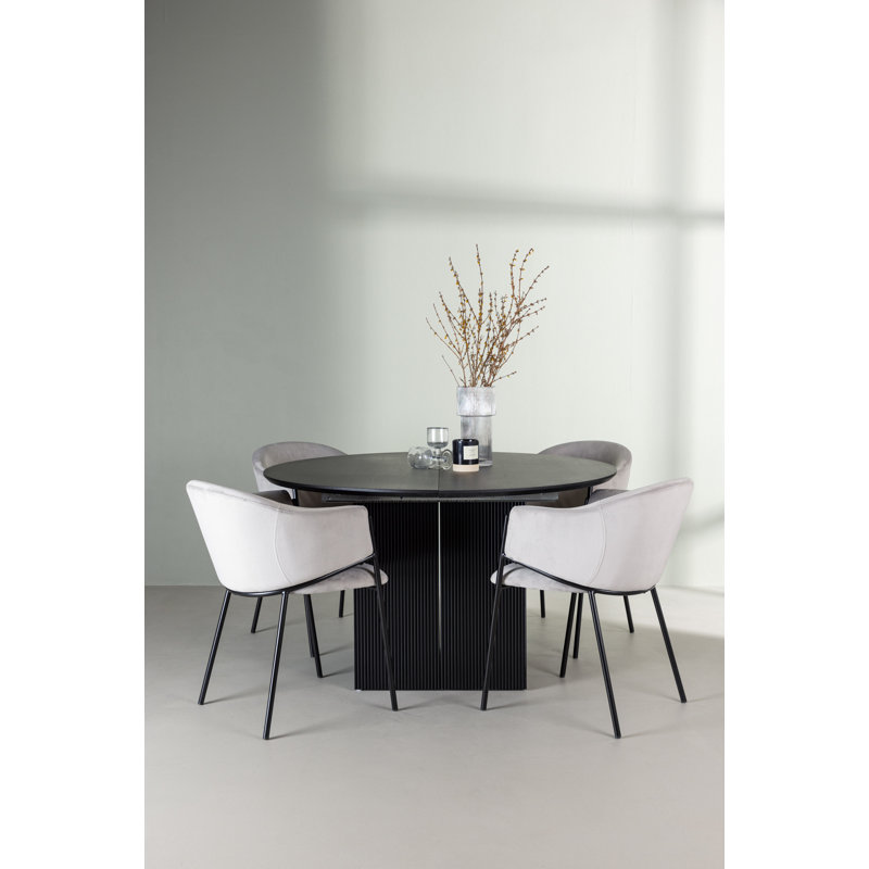 Goldenray 4 - Person Dining Set