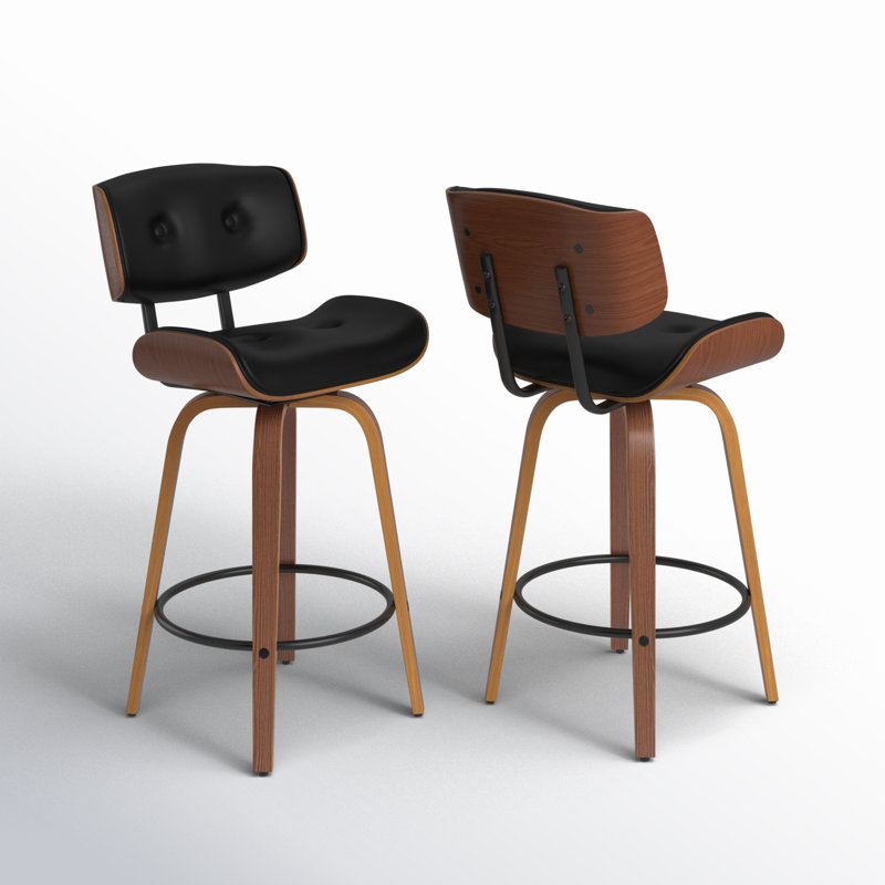Tabouret Laurenzio, Noir