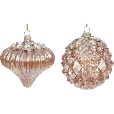 Ornement en spirale à bijoux - 4 à 5 pouces, ensemble de 6
