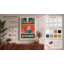 Kitchen Shelves Retro - Wrapped Canvas-131761884-131761888
