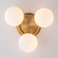 Glass Semi Flush Mount