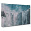 Above A Waterfall Painting - Wrapped Canvas-56654535