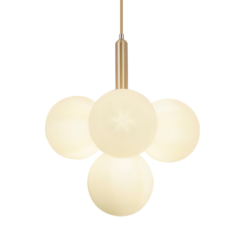 Emel 4 - Light Modern Dimmable Chandelier for Dining Room, Living Room, Bedroom